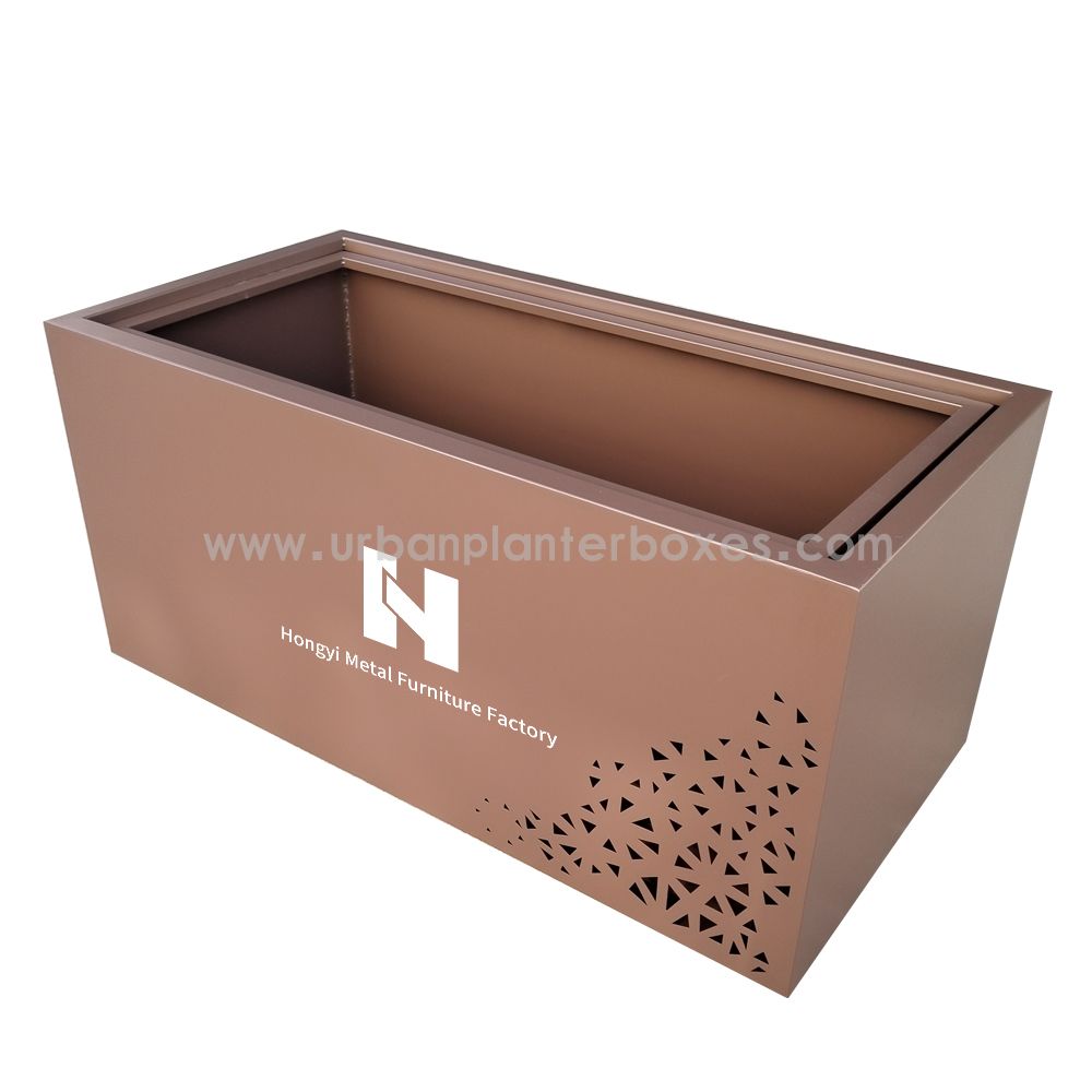 PB-M-076 metal planter box