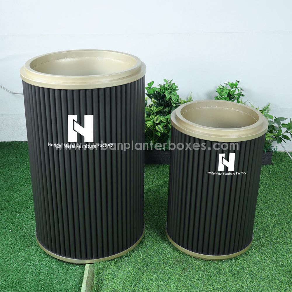PB-M-080 metal planter box