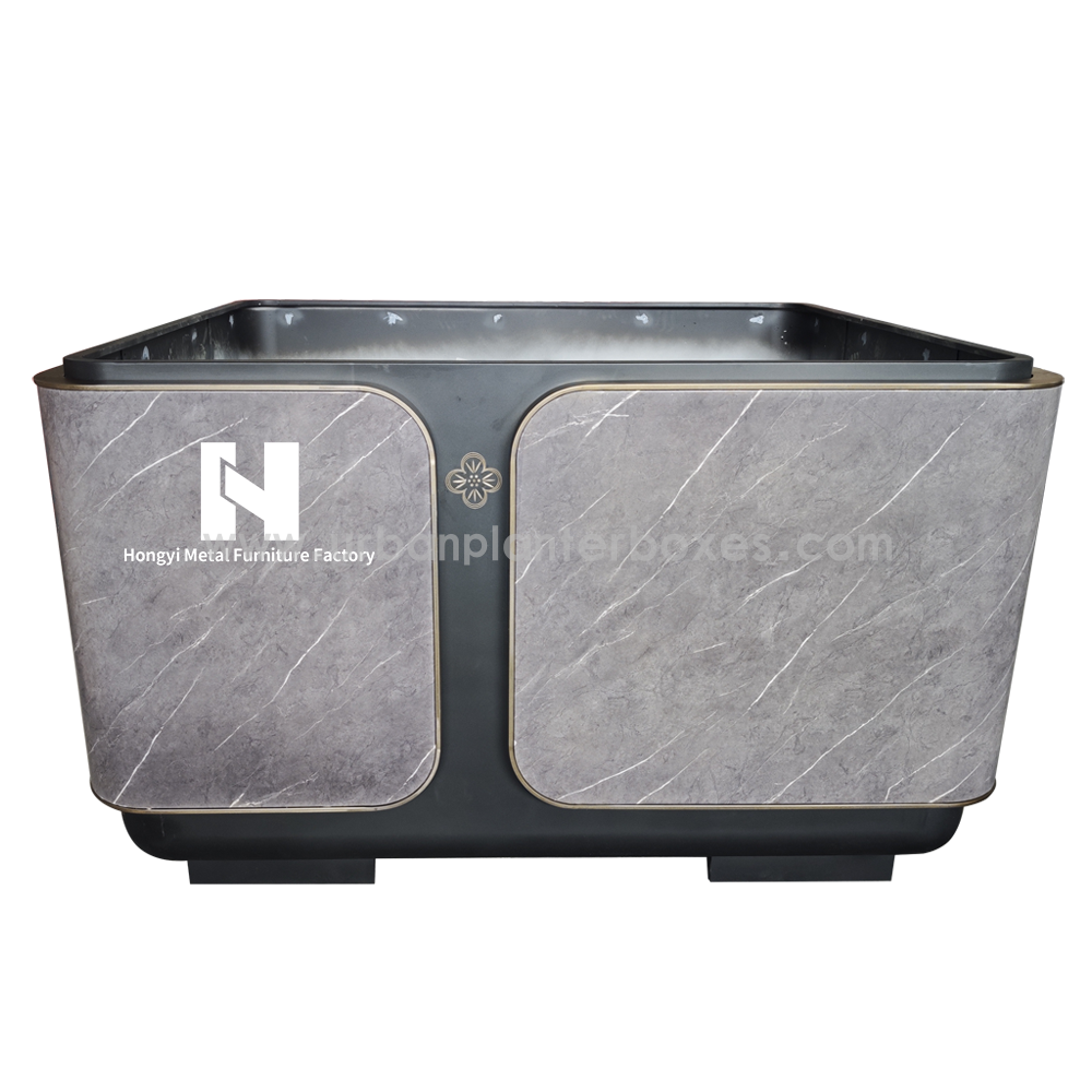 PB-M-105 metal planter box