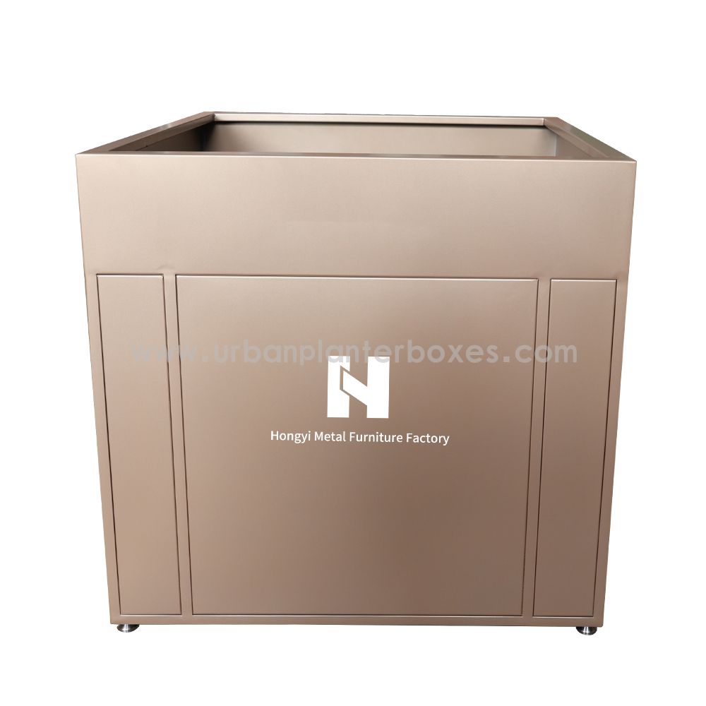 PB-M-245 metal planter box