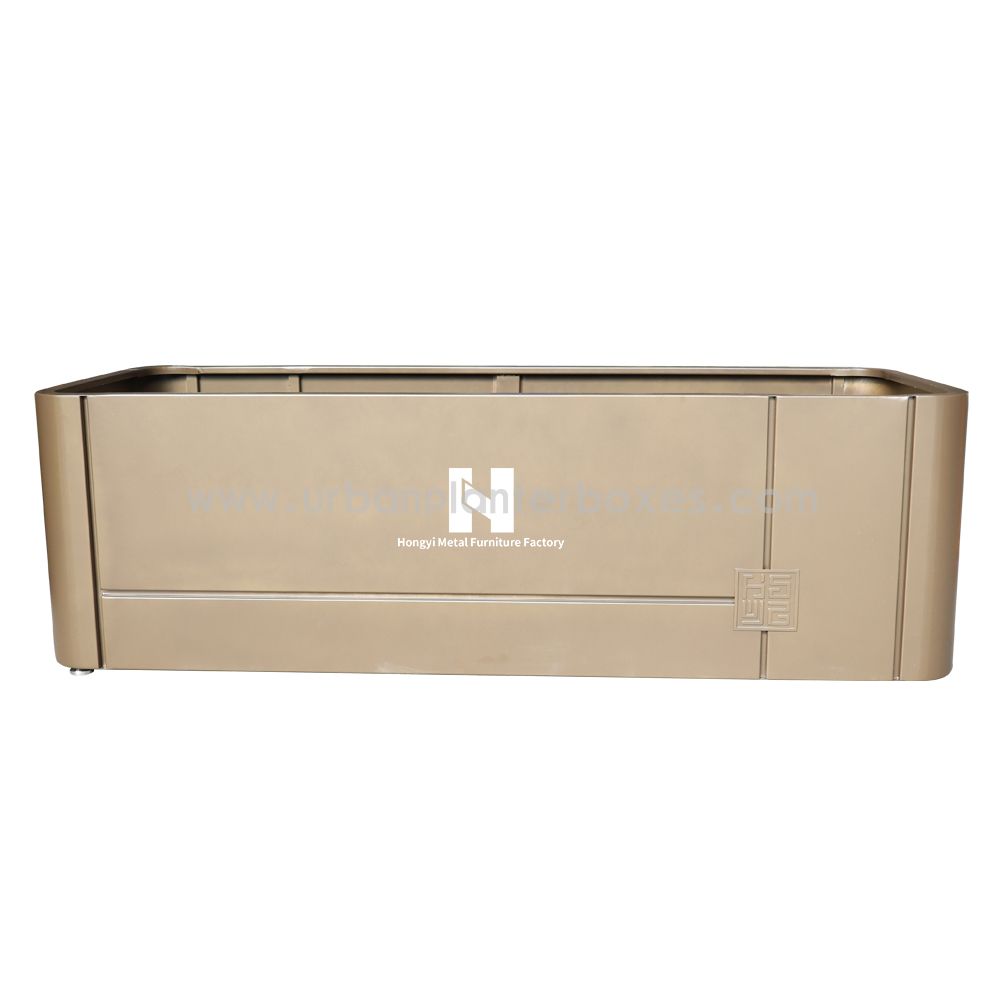 PB-M-256 metal planter box